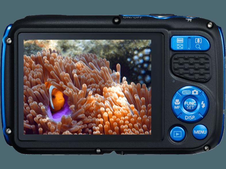 CANON PowerShot D30  Blau (12.1 Megapixel, 5x opt. Zoom, 7.5 cm PureColor-LCD-II (TFT))