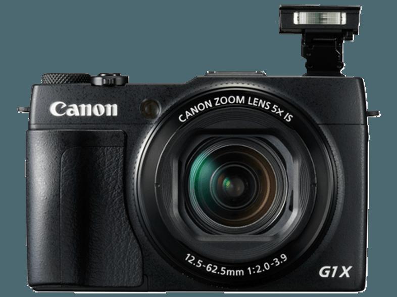 CANON PowerShot G1 X Mark II  Schwarz (13.1 Megapixel, 5x opt. Zoom, 7.62 cm PureColor-II-G-Touchscreen-LCD (TFT), WLAN), CANON, PowerShot, G1, X, Mark, II, Schwarz, 13.1, Megapixel, 5x, opt., Zoom, 7.62, cm, PureColor-II-G-Touchscreen-LCD, TFT, WLAN,