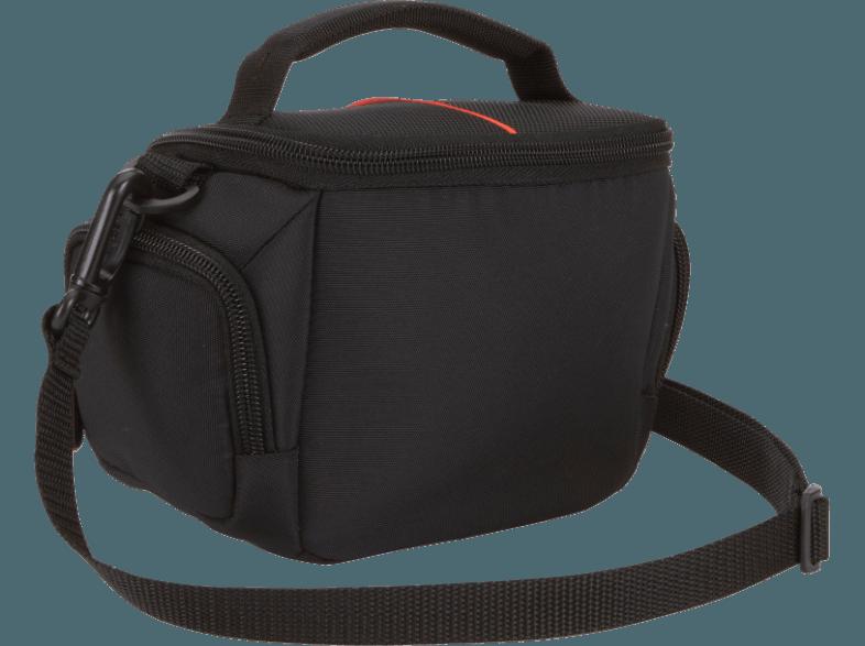 CASE-LOGIC DCB-305 Tasche für Camcorder und Zubehör (Farbe: Schwarz/Rot)