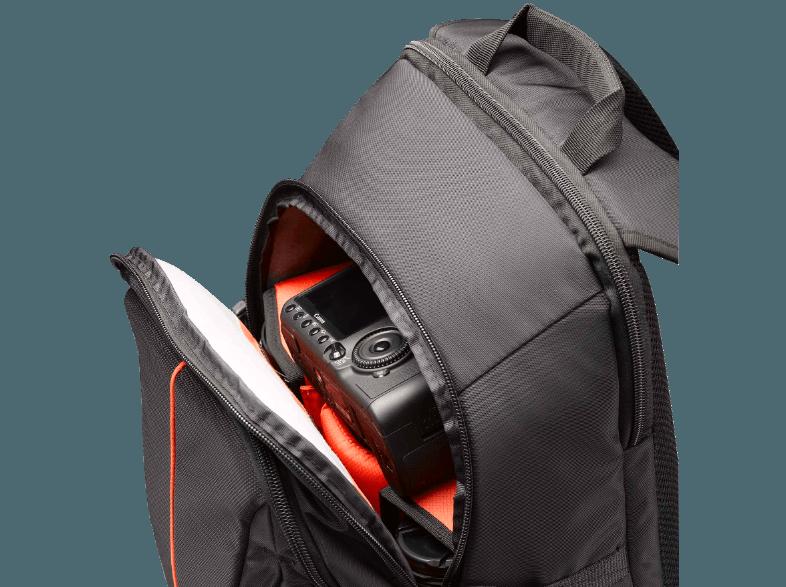 CASE-LOGIC DCB-309 Tasche für Spiegelfreflexkamera mit Objektiven und Zubehör (Farbe: Schwarz/Rot)