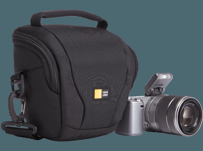 CASE-LOGIC DSH-101 Luminosity Tasche für Systemkamera, DSLR mit Objektiven und Zubehör (Farbe: Schwarz)