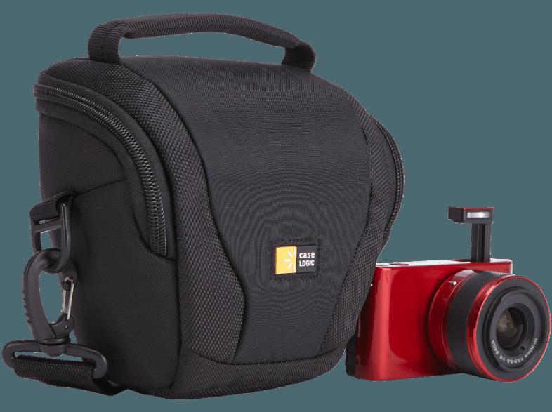 CASE-LOGIC DSH-101 Luminosity Tasche für Systemkamera, DSLR mit Objektiven und Zubehör (Farbe: Schwarz)