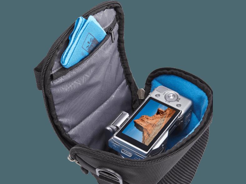 CASE-LOGIC DSH-101 Luminosity Tasche für Systemkamera, DSLR mit Objektiven und Zubehör (Farbe: Schwarz)