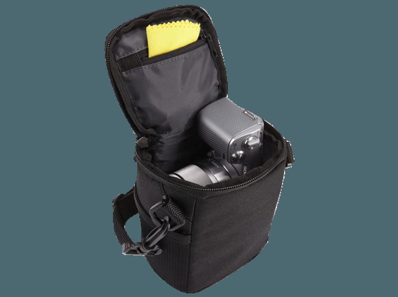 CASE-LOGIC MCC-101 Memento Tasche für kompakte Systemkameras und Kameras mit hohen Zoomraten sowie Camcorder (Farbe: Schwarz)
