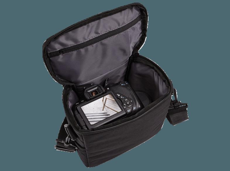 CASE-LOGIC MDM-101 Memento Tasche für kompakte DSLR-Kameras, ein zusätzliches Objektiv oder einen Blitz und Zubehörteile (Farbe: Schwarz)