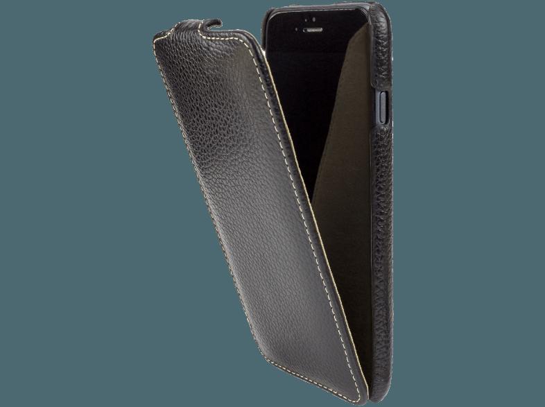 CASEUAL LEFLIP6-BLK Leather Flip Schutzhülle iPhone 6