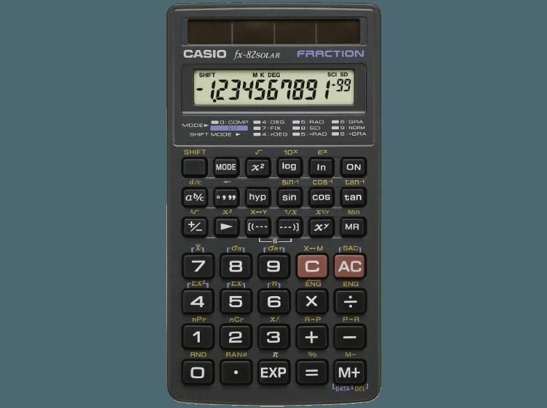 CASIO FX 82 Solar Neu Wissenschaftlicher Rechner