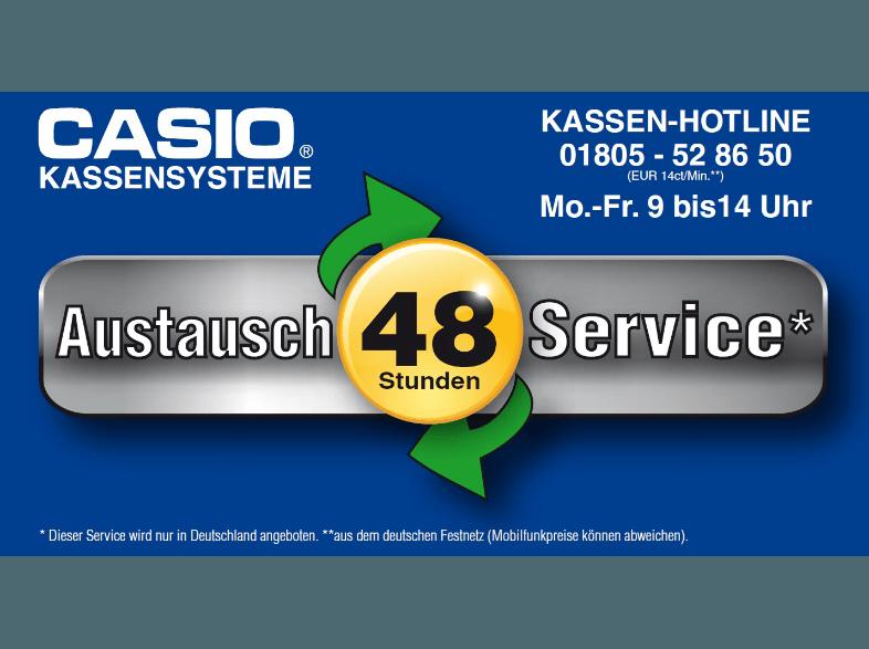 CASIO SE-G1SB-BU blau mit kleiner Geldlade Registrierkasse, CASIO, SE-G1SB-BU, blau, kleiner, Geldlade, Registrierkasse