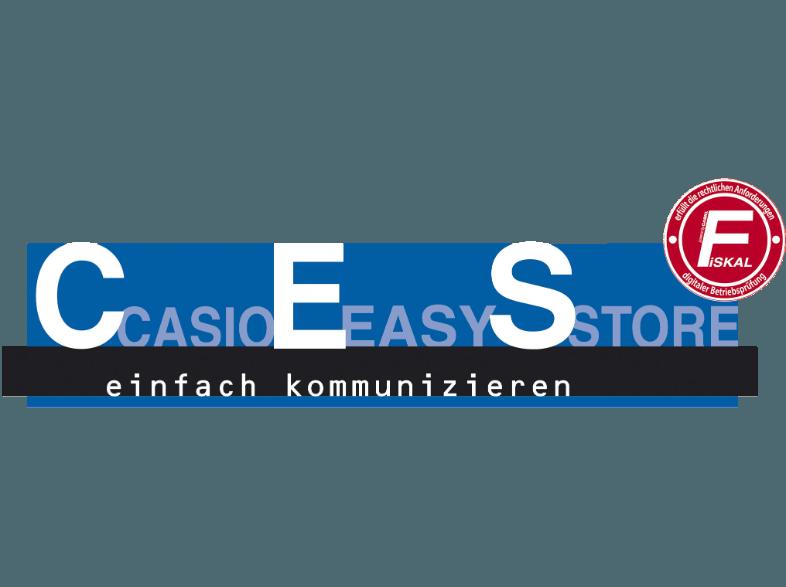 CASIO SE-S400SB-SR silbern mit kleiner Geldlade Registrierkasse