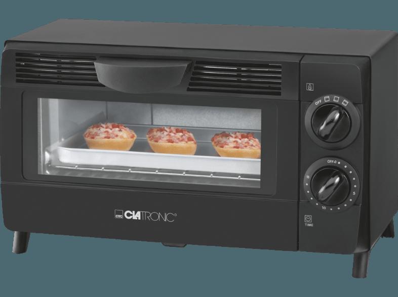 CLATRONIC MB 3463 (Mini-Backofen, Standgerät, Schwarz)