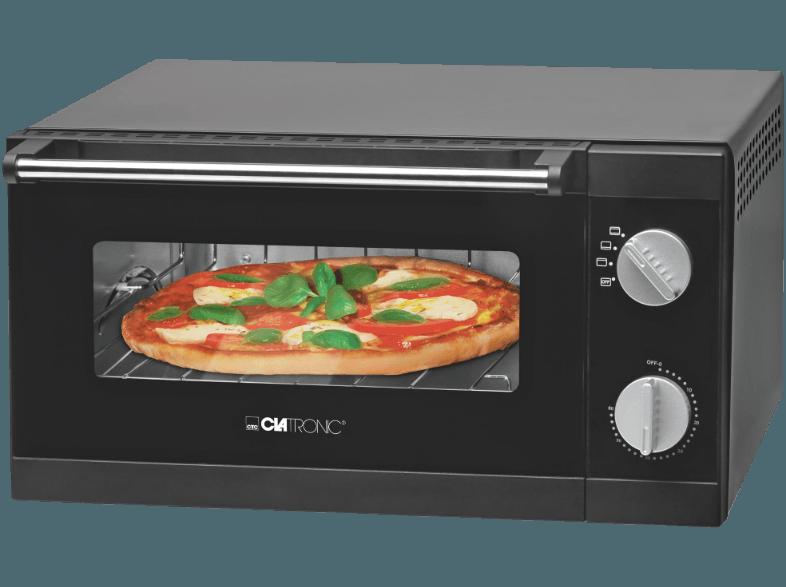 CLATRONIC MPO 3520 (Multi-Pizza-Ofen, Standgerät, Schwarz), CLATRONIC, MPO, 3520, Multi-Pizza-Ofen, Standgerät, Schwarz,