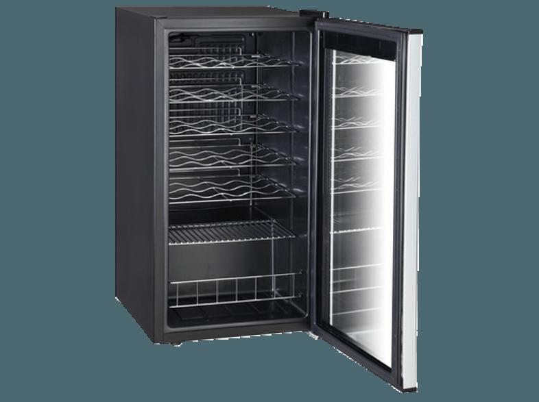 CLIMADIFF CLS28A Weinklimaschrank (198 kWh/Jahr, B, 28 Flaschen, Schwarz)