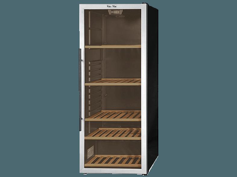 CLIMADIFF VSV120 Weinklimaschrank (314 kWh/Jahr, D, 120 Flaschen, Schwarz), CLIMADIFF, VSV120, Weinklimaschrank, 314, kWh/Jahr, D, 120, Flaschen, Schwarz,