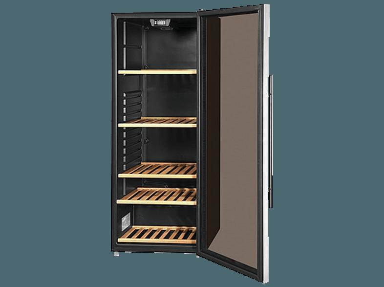 CLIMADIFF VSV120 Weinklimaschrank (314 kWh/Jahr, D, 120 Flaschen, Schwarz), CLIMADIFF, VSV120, Weinklimaschrank, 314, kWh/Jahr, D, 120, Flaschen, Schwarz,