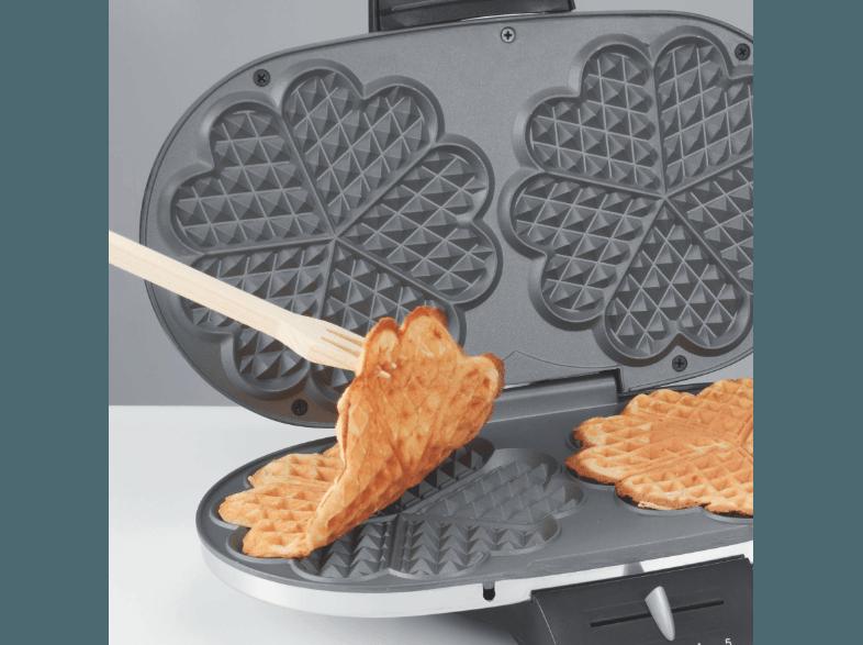 CLOER 1329 Doppel-Waffeleisen Edelstahl, CLOER, 1329, Doppel-Waffeleisen, Edelstahl