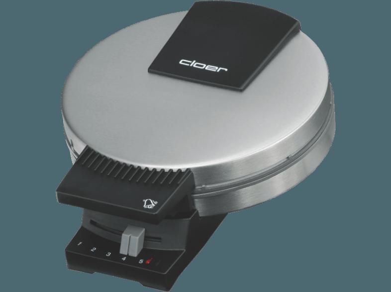 CLOER 189 Waffeleisen Edelstahl mattiert