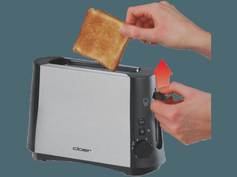 CLOER 3890 Toaster  (600 Watt, Schlitze: 1), CLOER, 3890, Toaster, , 600, Watt, Schlitze:, 1,