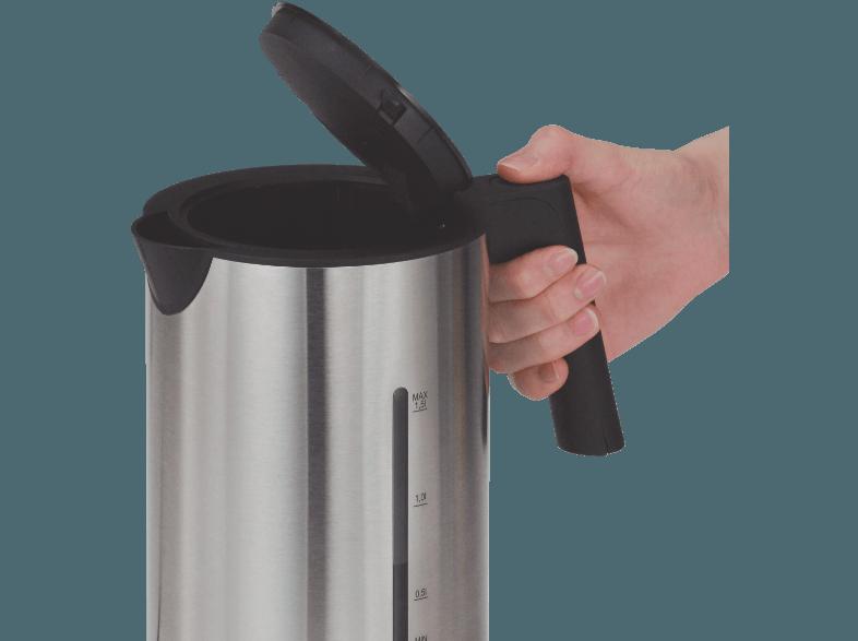 CLOER 4609 Wasserkocher Edelstahl/Schwarz (2200 Watt, 1.5 Liter/Jahr)