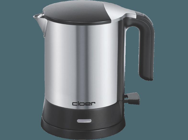 CLOER 4890 Wasserkocher Schwarz (2200 Watt, 1.2 Liter)