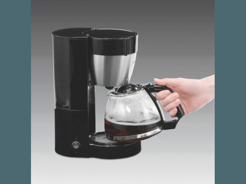 CLOER 5019 Filterkaffee-Automat Schwarz/Edelstahl (Glaskanne, Filterkaffee), CLOER, 5019, Filterkaffee-Automat, Schwarz/Edelstahl, Glaskanne, Filterkaffee,