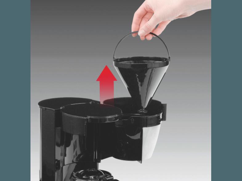 CLOER 5019 Filterkaffee-Automat Schwarz/Edelstahl (Glaskanne, Filterkaffee)