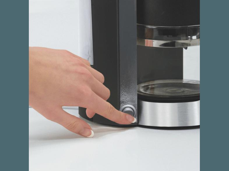 CLOER 5990 Kaffeemaschine Schwarz (Glaskanne, Filterkaffee-Automat), CLOER, 5990, Kaffeemaschine, Schwarz, Glaskanne, Filterkaffee-Automat,