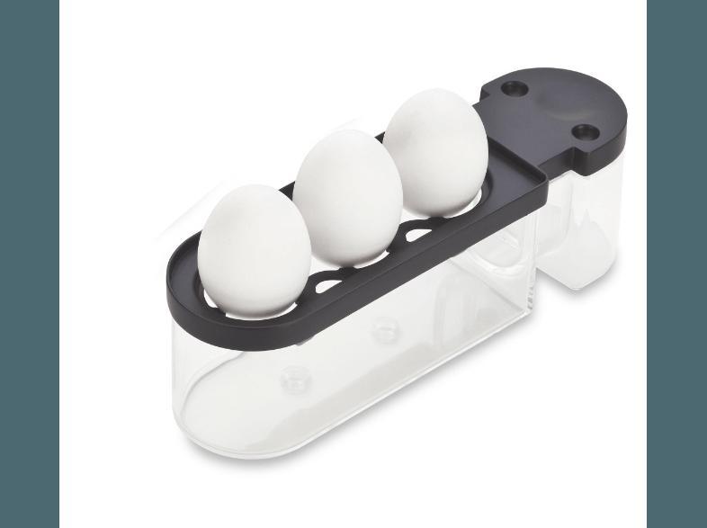 CLOER 6020 Eierkocher (Anzahl Eier:3, Schwarz)
