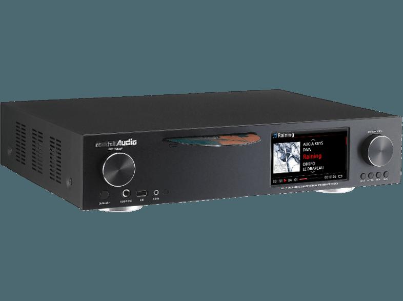 COCKTAIL AUDIO X30-N2000-B - AudioServer, Ripper und Player (App-steuerbar, Ja, über USB Adapter, Schwarz)