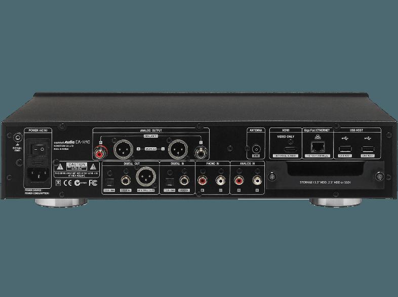 COCKTAIL AUDIO X40 - HD HiFi Musik Server mit Datenbank, CD Ripper, hochwertigem DAC und Netzwerk Streamer (App-steuerbar, 801.11b/g/n WiFi USB Dongle