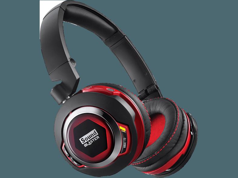 CREATIVE Sound Blaster Evo ZX Headset Schwarz/Rot, CREATIVE, Sound, Blaster, Evo, ZX, Headset, Schwarz/Rot