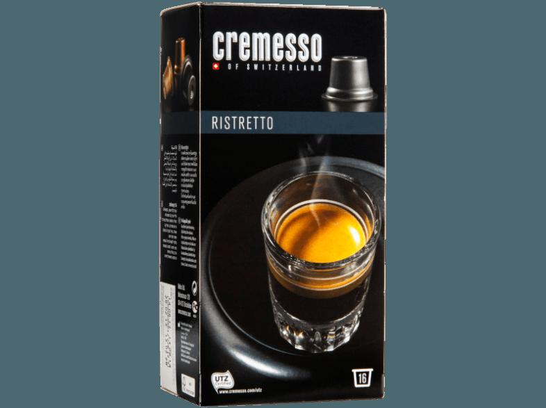 CREMESSO Cremesso Ristretto 16 Kapseln Kaffekapseln Ristretto (Cremesso Kapselmaschinen)