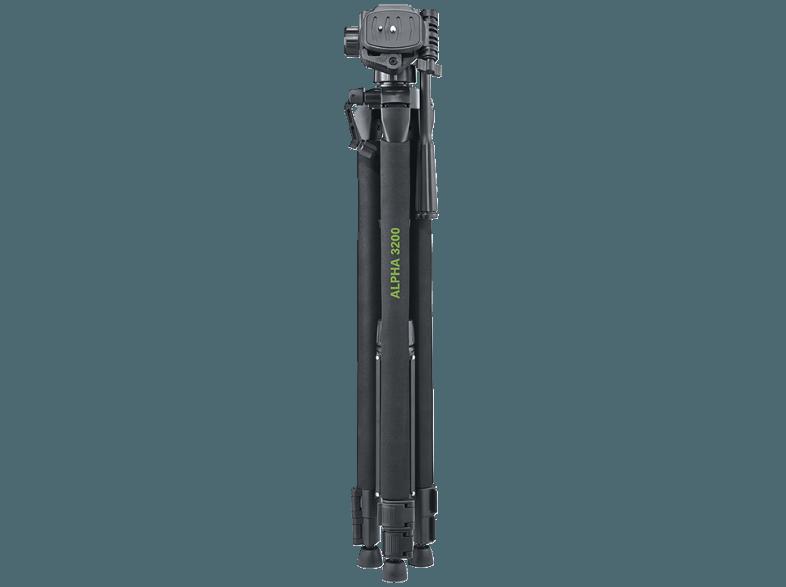 CULLMANN 52132 Alpha 3200 Dreibein Stativ, Schwarz, (Ausziehbar bis 1450 mm)