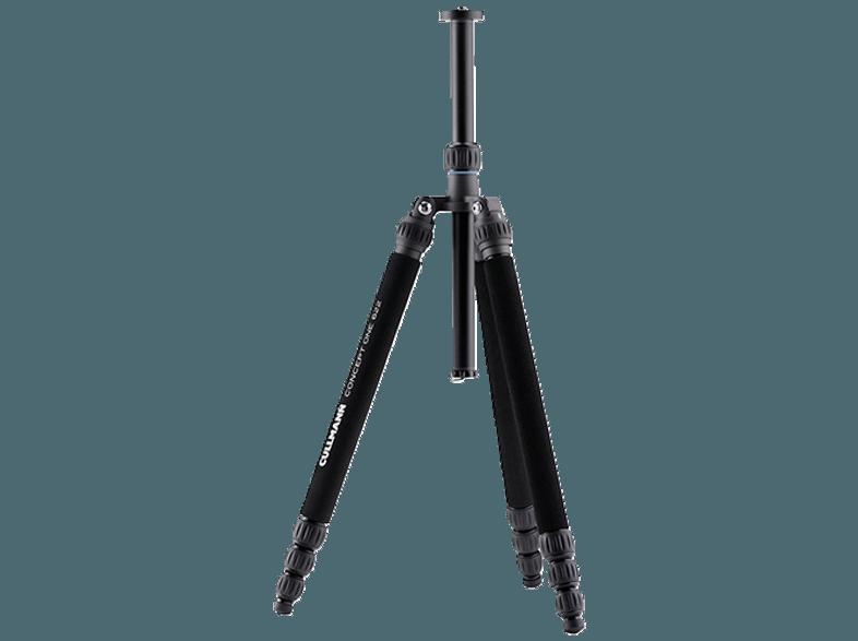 CULLMANN 56223 Concept One 622 OH2.5V Dreibein Stativ, Schwarz, (Ausziehbar bis 1560 mm)
