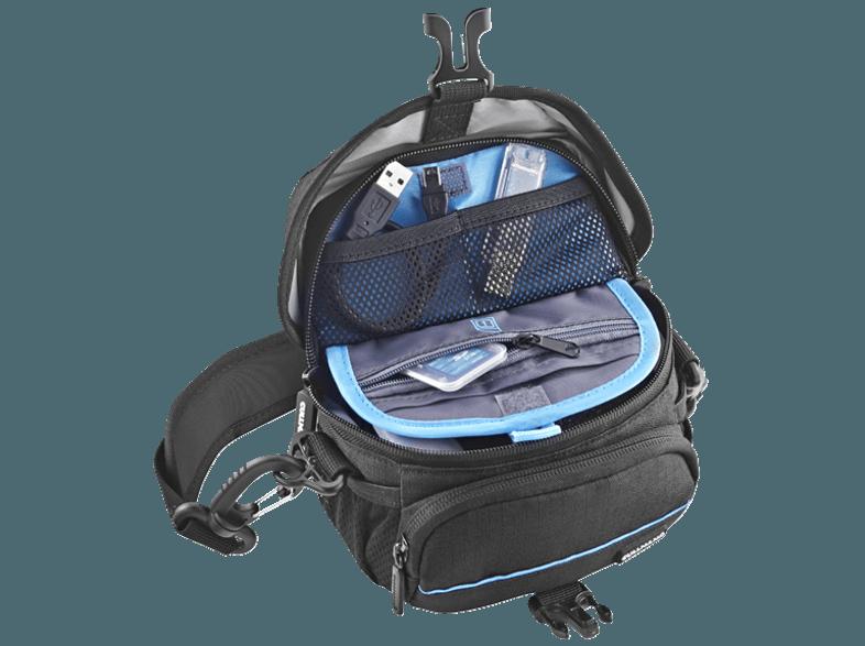 CULLMANN 99110 Ultralight pro Vario 100 Tasche für Kompaktkamera, Systemkamera, Camcorder (Farbe: Schwarz)