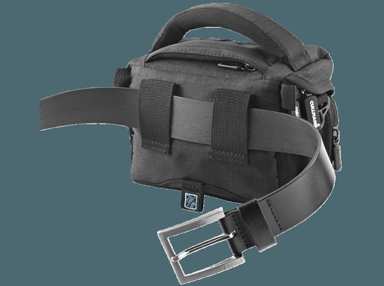 CULLMANN 99110 Ultralight pro Vario 100 Tasche für Kompaktkamera, Systemkamera, Camcorder (Farbe: Schwarz)