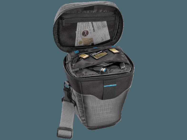 CULLMANN 99520 XCU Action 300 Tasche für mittlere DSLR-Kameras mit Objektiv (Farbe: Grau/Schwarz)