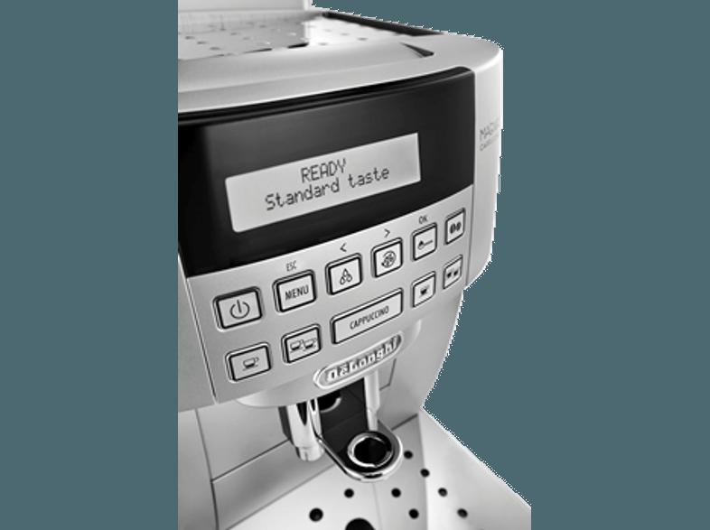 DELONGHI ECAM 22.366 Magnifica Espresso-/Kaffeevollautomat (Kegelmahlwerk, 1.8 Liter, Silber)