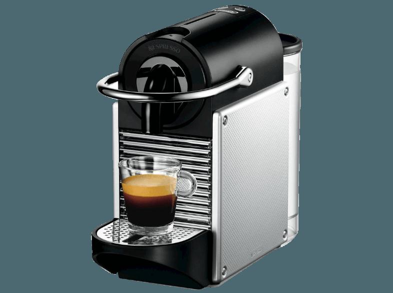 DELONGHI EN125S Nespresso Pixie Kapselmaschine Electric Aluminium