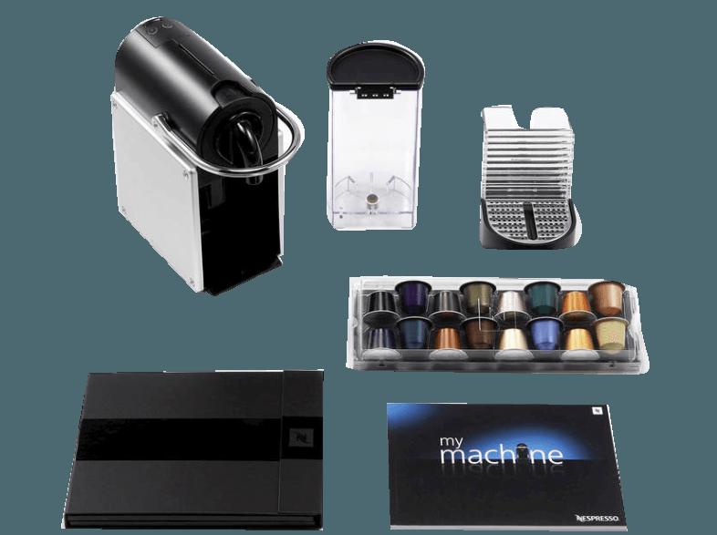 DELONGHI EN125S Nespresso Pixie Kapselmaschine Electric Aluminium