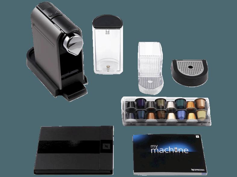 DELONGHI EN166B Nespresso Citiz Kapselmaschine Limousine Black