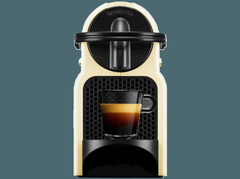 DELONGHI EN80CWAE Nespresso Inissia Kapselmaschine mit Aeroccino Vanilla Cream