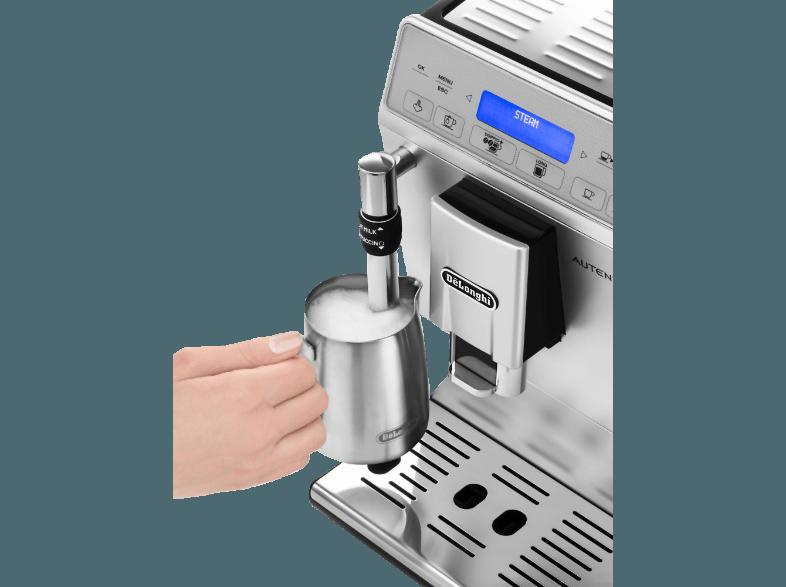 DELONGHI ETAM 29.620 Autentica Plus Kaffeevollautomat (Kegelmahlwerk, 1.3 Liter, Silber/Schwarz)