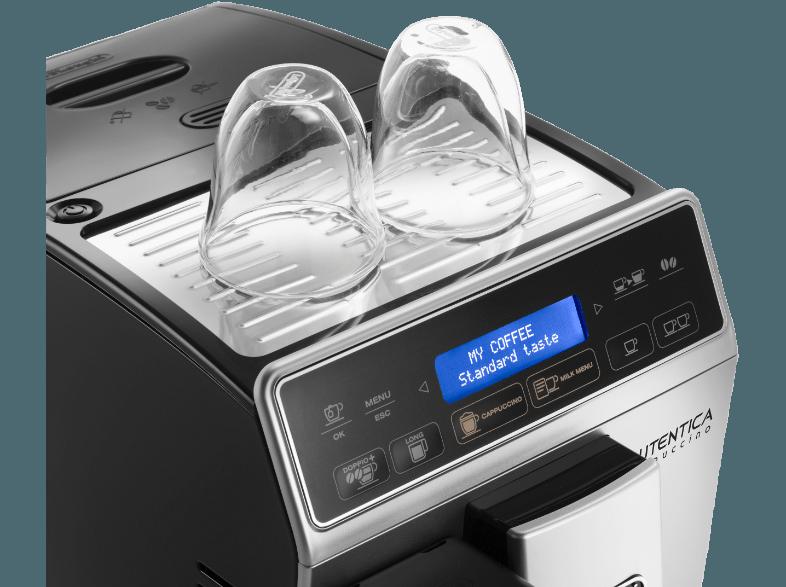 DELONGHI ETAM 29.660 Autentica Espresso-Kaffeevollautomat (Kegelmahlwerk, 1.3 Liter, Silber/Schwarz)