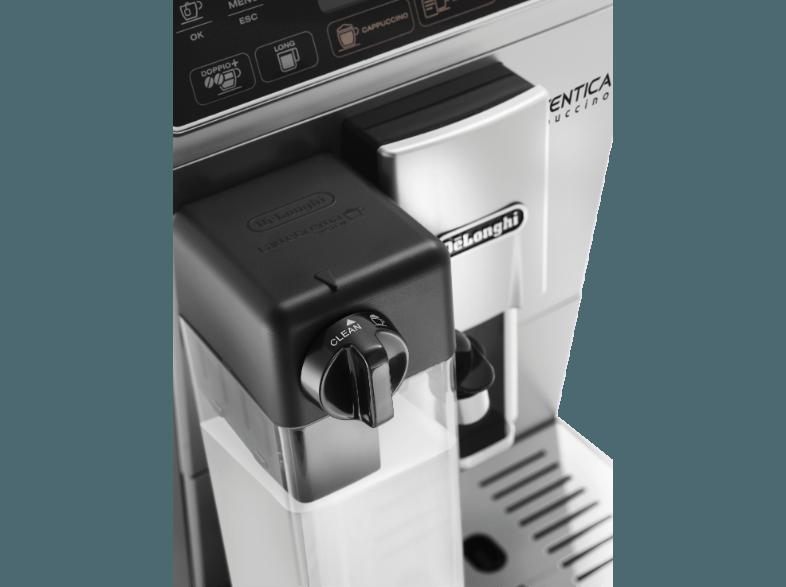 DELONGHI ETAM 29.660 Autentica Espresso-Kaffeevollautomat (Kegelmahlwerk, 1.3 Liter, Silber/Schwarz), DELONGHI, ETAM, 29.660, Autentica, Espresso-Kaffeevollautomat, Kegelmahlwerk, 1.3, Liter, Silber/Schwarz,