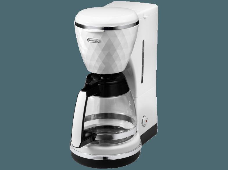 DELONGHI ICMJ 210.1 Kaffeemaschine Weiß (Glaskanne)