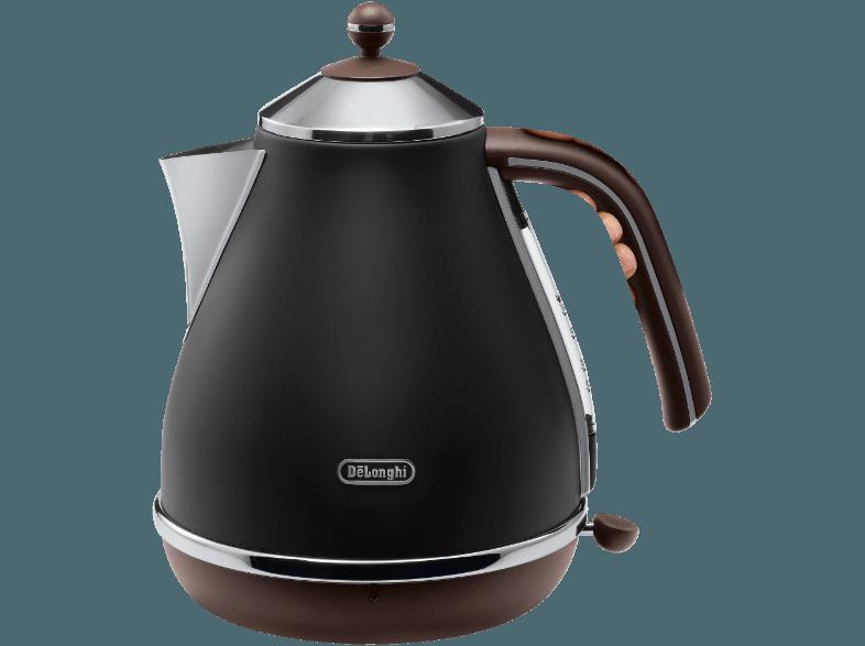 DELONGHI KBOV 2001.BK Wasserkocher Schwarz (2000 Watt, 1.7 Liter), DELONGHI, KBOV, 2001.BK, Wasserkocher, Schwarz, 2000, Watt, 1.7, Liter,