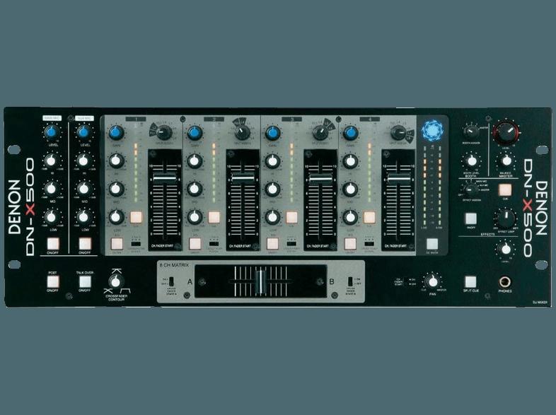 DENON DJ DN-X 500 4-Kanal DJ-Mixer, DENON, DJ, DN-X, 500, 4-Kanal, DJ-Mixer