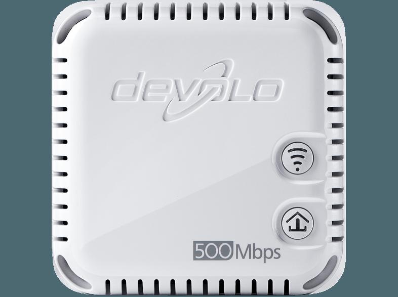 DEVOLO 9076 dLAN® 500 WiFi Powerline HomePlug-Modem mit integriertem Access-Point, DEVOLO, 9076, dLAN®, 500, WiFi, Powerline, HomePlug-Modem, integriertem, Access-Point