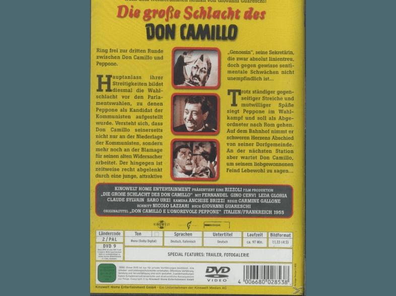 Die große Schlacht des Don Camillo [DVD], Die, große, Schlacht, des, Don, Camillo, DVD,