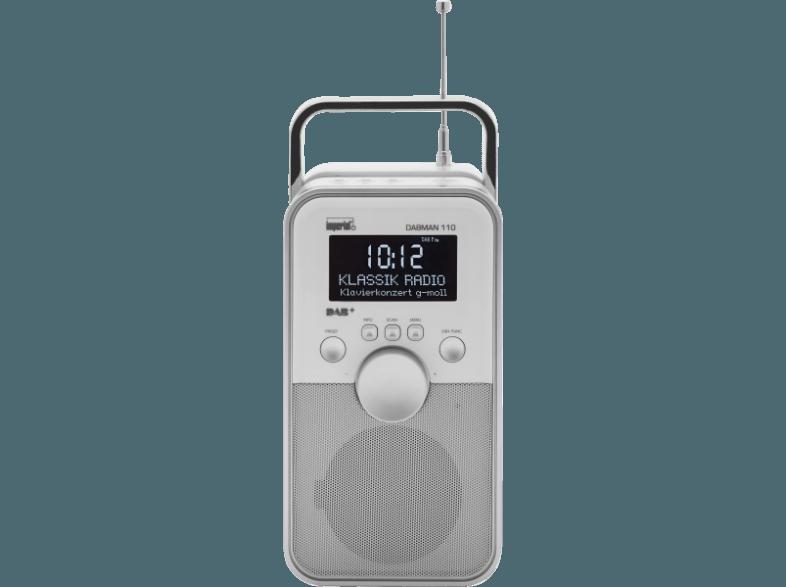 DIGITALBOX 22-211-00 DABMAN 110  (DAB , Digital Radio, UKW, DAB, DAB , Weiß), DIGITALBOX, 22-211-00, DABMAN, 110, , DAB, Digital, Radio, UKW, DAB, DAB, Weiß,